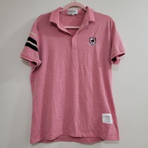Thom Browne men's polo collated shirt XXL